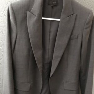 Grey theory blazer